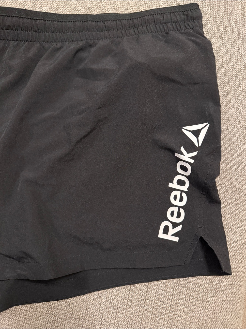 Women’s Reebok Black Sports Shorts, Size XXXL (3X) - Picture 2 of 4